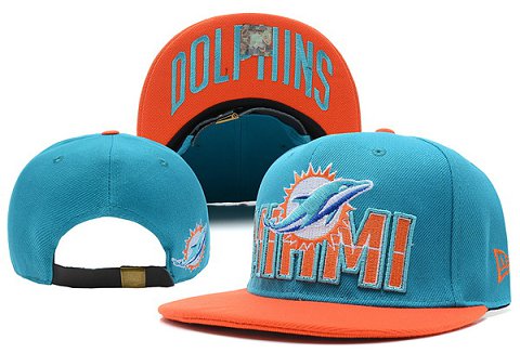 Miami Dolphins NFL Snapback Hat XDF186
